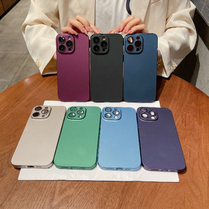 Oily Feel PC Shockproof Protective Phone Case, For iPhone 12, For iPhone 12 Pro, For iPhone 12 Pro Max, For iPhone 11 Pro Max, For iPhone 11 Pro
