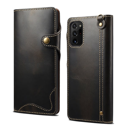 Denior Oil Wax Cowhide Magnetic Button Genuine Leather Case, For Samsung Galaxy S20+, For Samsung Galaxy S20 Ultra, For Samsung Galaxy Note20, For Samsung Galaxy Note20 Ultra, For Samsung Galaxy S21 5G, For Samsung Galaxy S21+ 5G                       ...