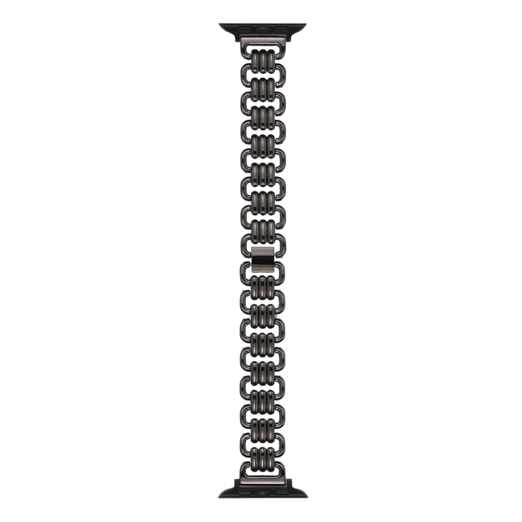 U-chain Metal Watch Band, For Apple Watch Ultra 49mm / Series 8&7 45mm / SE 2&6&SE&5&4 44mm / 3&2&1 42mm, For Apple Watch Series 8&7 41mm / SE 2&6&SE&5&4 40mm / 3&2&1 38mm
