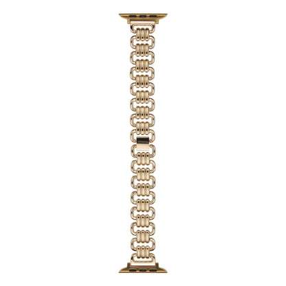 U-chain Metal Watch Band, For Apple Watch Ultra 49mm / Series 8&7 45mm / SE 2&6&SE&5&4 44mm / 3&2&1 42mm, For Apple Watch Series 8&7 41mm / SE 2&6&SE&5&4 40mm / 3&2&1 38mm