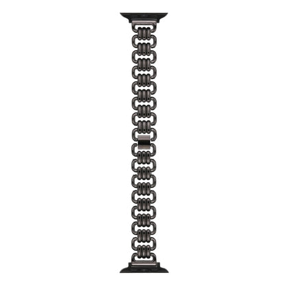 U-chain Metal Watch Band, For Apple Watch Ultra 49mm / Series 8&7 45mm / SE 2&6&SE&5&4 44mm / 3&2&1 42mm, For Apple Watch Series 8&7 41mm / SE 2&6&SE&5&4 40mm / 3&2&1 38mm