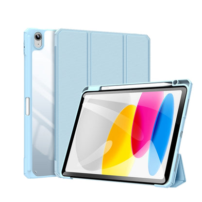 DUX DUCIS TOBY Series Antiskid Leather Smart Tablet Case, For iPad 10th Gen 10.9 2022