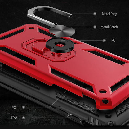 Shockproof TPU + PC Protective Case with 360 Degree Rotating Holder, For iPhone SE 2022 / SE 2020, For Galaxy A21, For Galaxy A11 EU, For Motorola Moto G Stylus, For LG K50S