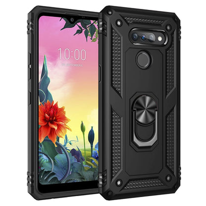 Shockproof TPU + PC Protective Case with 360 Degree Rotating Holder, For iPhone SE 2022 / SE 2020, For Galaxy A21, For Galaxy A11 EU, For Motorola Moto G Stylus, For LG K50S