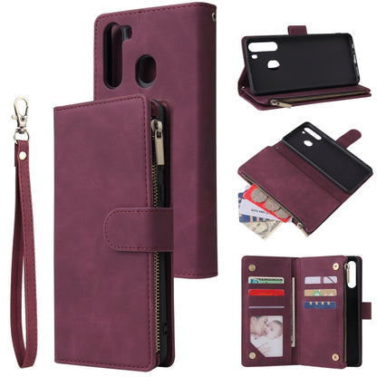 Multifunctional Horizontal Flip Leather Case, with Card Slot & Holder & Zipper Wallet & Photo Frame, For Samsung Galaxy A21, For Samsung Galaxy A41, For Samsung Galaxy A70S, For Samsung Galaxy Note10 Lite, For OnePlus 8, For OnePlus 8 Pro, For Huawei P...