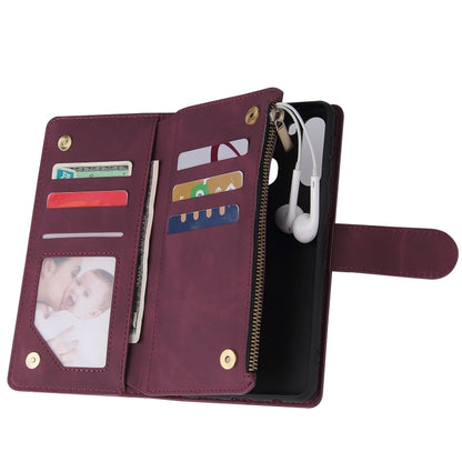 Multifunctional Horizontal Flip Leather Case, with Card Slot & Holder & Zipper Wallet & Photo Frame, For Samsung Galaxy A21, For Samsung Galaxy A41, For Samsung Galaxy A70S, For Samsung Galaxy Note10 Lite, For OnePlus 8, For OnePlus 8 Pro, For Huawei P...