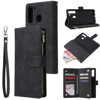 Multifunctional Horizontal Flip Leather Case, with Card Slot & Holder & Zipper Wallet & Photo Frame, For Samsung Galaxy A21, For Samsung Galaxy A41, For Samsung Galaxy A70S, For Samsung Galaxy Note10 Lite, For OnePlus 8, For OnePlus 8 Pro, For Huawei P...