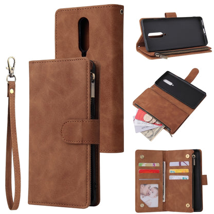 Multifunctional Horizontal Flip Leather Case, with Card Slot & Holder & Zipper Wallet & Photo Frame, For Samsung Galaxy A21, For Samsung Galaxy A41, For Samsung Galaxy A70S, For Samsung Galaxy Note10 Lite, For OnePlus 8, For OnePlus 8 Pro, For Huawei P...
