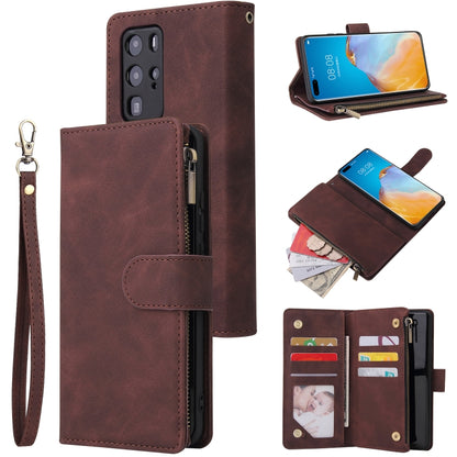 Multifunctional Horizontal Flip Leather Case, with Card Slot & Holder & Zipper Wallet & Photo Frame, For Samsung Galaxy A21, For Samsung Galaxy A41, For Samsung Galaxy A70S, For Samsung Galaxy Note10 Lite, For OnePlus 8, For OnePlus 8 Pro, For Huawei P...