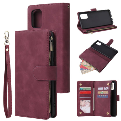 Multifunctional Horizontal Flip Leather Case, with Card Slot & Holder & Zipper Wallet & Photo Frame, For Samsung Galaxy S10 Lite, For Samsung Galaxy S20+, For Galaxy S20+, For Samsung Galaxy S20 Ultra, For Galaxy S20 Ultra, For Samsung Galaxy S20      ...