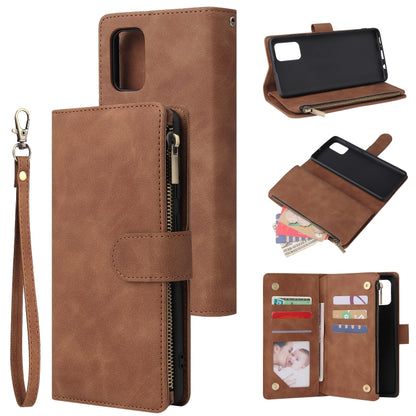 Multifunctional Horizontal Flip Leather Case, with Card Slot & Holder & Zipper Wallet & Photo Frame, For Samsung Galaxy S10 Lite, For Samsung Galaxy S20+, For Galaxy S20+, For Samsung Galaxy S20 Ultra, For Galaxy S20 Ultra, For Samsung Galaxy S20      ...