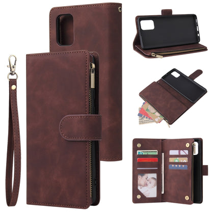 Multifunctional Horizontal Flip Leather Case, with Card Slot & Holder & Zipper Wallet & Photo Frame, For Samsung Galaxy S10 Lite, For Samsung Galaxy S20+, For Galaxy S20+, For Samsung Galaxy S20 Ultra, For Galaxy S20 Ultra, For Samsung Galaxy S20      ...