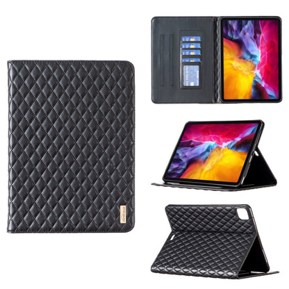 Elegant Rhombic Texture Horizontal Flip Leather Tablet Case, For iPad Pro 11 2022 / 2021 / 2020, For iPad mini 6 / mini 2024, For iPad mini 5 / 4 / 3 / 2 / 1, For iPad Pro 10.5 2019 / 10.2, For iPad 8 / 7 / 6 / 5 9.7 inch