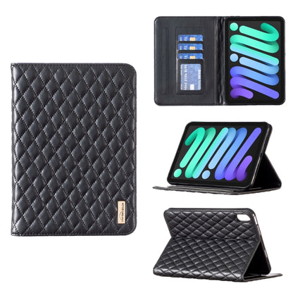 Elegant Rhombic Texture Horizontal Flip Leather Tablet Case, For iPad Pro 11 2022 / 2021 / 2020, For iPad mini 6 / mini 2024, For iPad mini 5 / 4 / 3 / 2 / 1, For iPad Pro 10.5 2019 / 10.2, For iPad 8 / 7 / 6 / 5 9.7 inch