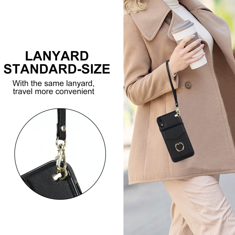 Ring Holder RFID Card Slot Phone Case, For iPhone XR, For iPhone XS Max, For Samsung Galaxy A33 5G, For Samsung Galaxy A51 5G, For Samsung Galaxy A53 5G, For Samsung Galaxy A71 5G, For Samsung Galaxy S20, For Samsung Galaxy S20 Ultra                   ...