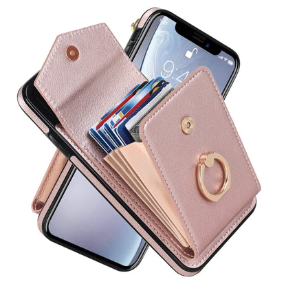 Ring Holder RFID Card Slot Phone Case, For iPhone XR, For iPhone XS Max, For Samsung Galaxy A33 5G, For Samsung Galaxy A51 5G, For Samsung Galaxy A53 5G, For Samsung Galaxy A71 5G, For Samsung Galaxy S20, For Samsung Galaxy S20 Ultra                   ...