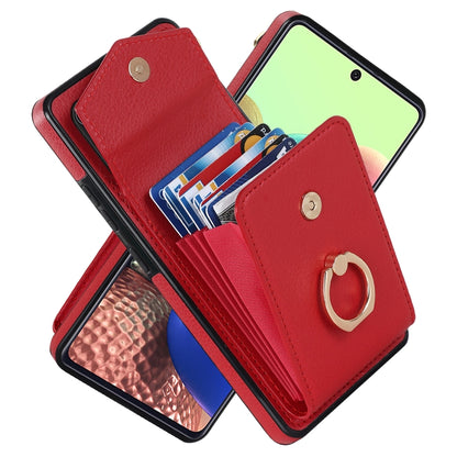 Ring Holder RFID Card Slot Phone Case, For iPhone XR, For iPhone XS Max, For Samsung Galaxy A33 5G, For Samsung Galaxy A51 5G, For Samsung Galaxy A53 5G, For Samsung Galaxy A71 5G, For Samsung Galaxy S20, For Samsung Galaxy S20 Ultra                   ...