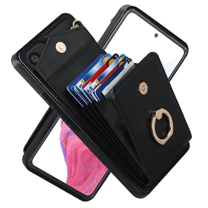 Ring Holder RFID Card Slot Phone Case, For iPhone XR, For iPhone XS Max, For Samsung Galaxy A33 5G, For Samsung Galaxy A51 5G, For Samsung Galaxy A53 5G, For Samsung Galaxy A71 5G, For Samsung Galaxy S20, For Samsung Galaxy S20 Ultra                   ...