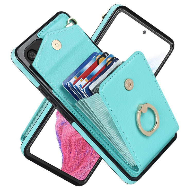 Ring Holder RFID Card Slot Phone Case, For iPhone XR, For iPhone XS Max, For Samsung Galaxy A33 5G, For Samsung Galaxy A51 5G, For Samsung Galaxy A53 5G, For Samsung Galaxy A71 5G, For Samsung Galaxy S20, For Samsung Galaxy S20 Ultra                   ...