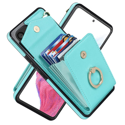 Ring Holder RFID Card Slot Phone Case, For iPhone XR, For iPhone XS Max, For Samsung Galaxy A33 5G, For Samsung Galaxy A51 5G, For Samsung Galaxy A53 5G, For Samsung Galaxy A71 5G, For Samsung Galaxy S20, For Samsung Galaxy S20 Ultra                   ...