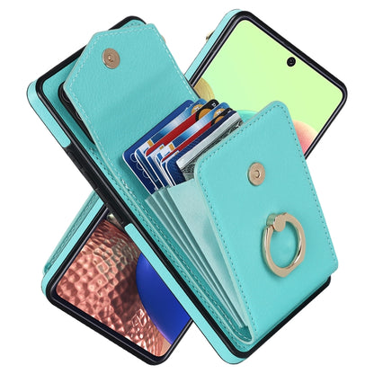 Ring Holder RFID Card Slot Phone Case, For iPhone XR, For iPhone XS Max, For Samsung Galaxy A33 5G, For Samsung Galaxy A51 5G, For Samsung Galaxy A53 5G, For Samsung Galaxy A71 5G, For Samsung Galaxy S20, For Samsung Galaxy S20 Ultra                   ...