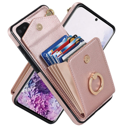 Ring Holder RFID Card Slot Phone Case, For Samsung Galaxy S20+