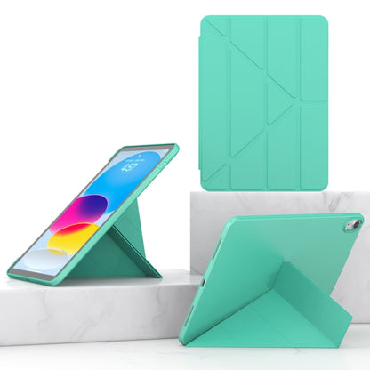 Multi-folding TPU Leather Smart Tablet Case, For iPad 10th Gen 10.9 2022