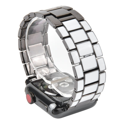 Epoxy Metal Watchband, For Apple Watch 5 & 4 40mm / 3 & 2 & 1 38mm, For Apple Watc 5 & 4 44mm / 3 & 2 & 1 42mm