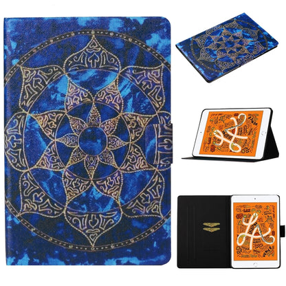 Coloured Drawing Pattern Horizontal Flip Leather Case with Holder & Card Slot & Sleep / Wake-up Function, For iPad Pro 11 (2020), For iPad mini 5 / 4 / 3 / 2 / 1, For iPad 10.2, For iPad Pro 10.5, For iPad Air / Air 2, For iPad 9.7 (2018) & (2017)