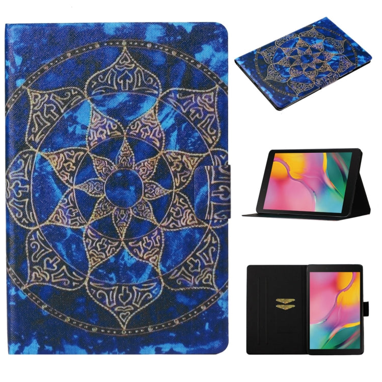 Coloured Drawing Pattern Horizontal Flip Leather Case with Holder & Card Slot & Sleep / Wake-up Function, For Galaxy Tab S6 Lite P610 / P615, For Galaxy Tab S6 T860 / T865, For Galaxy Tab A 8.0 (2019) T290 / T295, For Galaxy Tab S5e T720 / T725        ...