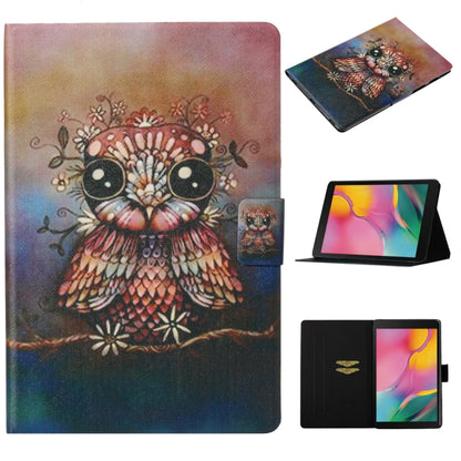 Coloured Drawing Pattern Horizontal Flip Leather Case with Holder & Card Slot & Sleep / Wake-up Function, For Galaxy Tab S6 Lite P610 / P615, For Galaxy Tab S6 T860 / T865, For Galaxy Tab A 8.0 (2019) T290 / T295, For Galaxy Tab S5e T720 / T725        ...