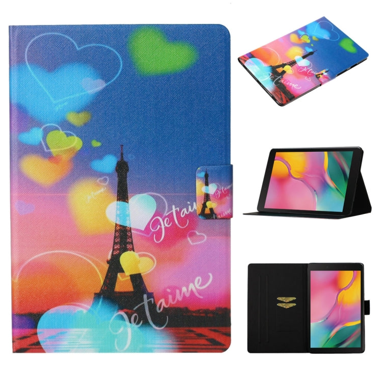 Coloured Drawing Pattern Horizontal Flip Leather Case with Holder & Card Slot & Sleep / Wake-up Function, For Galaxy Tab S6 Lite P610 / P615, For Galaxy Tab S6 T860 / T865, For Galaxy Tab A 8.0 (2019) T290 / T295, For Galaxy Tab S5e T720 / T725        ...