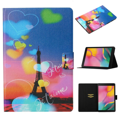Coloured Drawing Pattern Horizontal Flip Leather Case with Holder & Card Slot & Sleep / Wake-up Function, For Galaxy Tab S6 Lite P610 / P615, For Galaxy Tab S6 T860 / T865, For Galaxy Tab A 8.0 (2019) T290 / T295, For Galaxy Tab S5e T720 / T725        ...