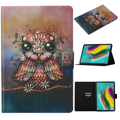 Coloured Drawing Pattern Horizontal Flip Leather Case with Holder & Card Slot & Sleep / Wake-up Function, For Galaxy Tab S6 Lite P610 / P615, For Galaxy Tab S6 T860 / T865, For Galaxy Tab A 8.0 (2019) T290 / T295, For Galaxy Tab S5e T720 / T725        ...