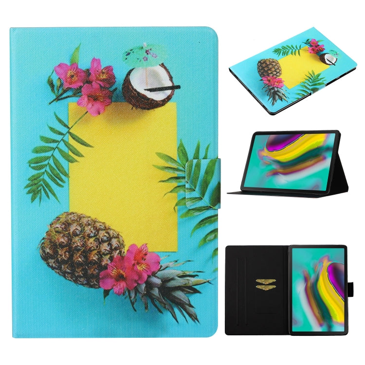 Coloured Drawing Pattern Horizontal Flip Leather Case with Holder & Card Slot & Sleep / Wake-up Function, For Galaxy Tab S6 Lite P610 / P615, For Galaxy Tab S6 T860 / T865, For Galaxy Tab A 8.0 (2019) T290 / T295, For Galaxy Tab S5e T720 / T725        ...