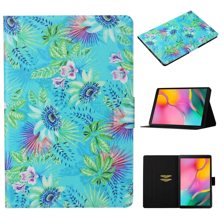 Coloured Drawing Pattern Horizontal Flip Leather Case with Holder & Card Slot & Sleep / Wake-up Function, For Galaxy Tab S6 Lite P610 / P615, For Galaxy Tab S6 T860 / T865, For Galaxy Tab A 8.0 (2019) T290 / T295, For Galaxy Tab S5e T720 / T725        ...