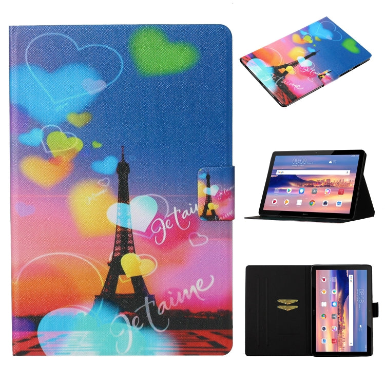 Coloured Drawing Pattern Horizontal Flip Leather Case with Holder & Card Slot & Sleep / Wake-up Function, For Galaxy Tab S6 Lite P610 / P615, For Galaxy Tab S6 T860 / T865, For Galaxy Tab A 8.0 (2019) T290 / T295, For Galaxy Tab S5e T720 / T725        ...