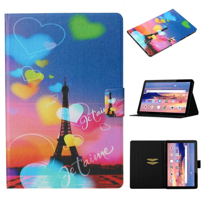 Coloured Drawing Pattern Horizontal Flip Leather Case with Holder & Card Slot & Sleep / Wake-up Function, For Galaxy Tab S6 Lite P610 / P615, For Galaxy Tab S6 T860 / T865, For Galaxy Tab A 8.0 (2019) T290 / T295, For Galaxy Tab S5e T720 / T725        ...
