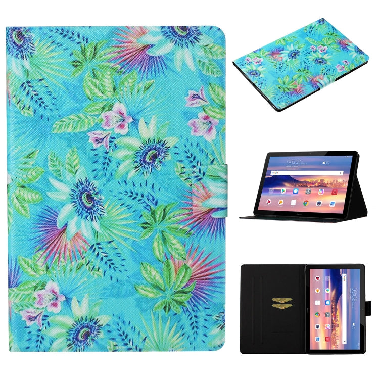 Coloured Drawing Pattern Horizontal Flip Leather Case with Holder & Card Slot & Sleep / Wake-up Function, For Galaxy Tab S6 Lite P610 / P615, For Galaxy Tab S6 T860 / T865, For Galaxy Tab A 8.0 (2019) T290 / T295, For Galaxy Tab S5e T720 / T725        ...