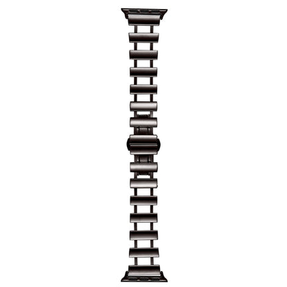 Hollow Stainless Steel Watch Band, For Apple Watch Ultra 49mm / Series 8&7 45mm, For Apple Watch Series 8&7 41mm / SE 2&6&SE&5&4 40mm