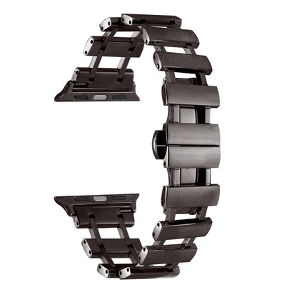 Hollow Stainless Steel Watch Band, For Apple Watch Ultra 49mm / Series 8&7 45mm, For Apple Watch Series 8&7 41mm / SE 2&6&SE&5&4 40mm