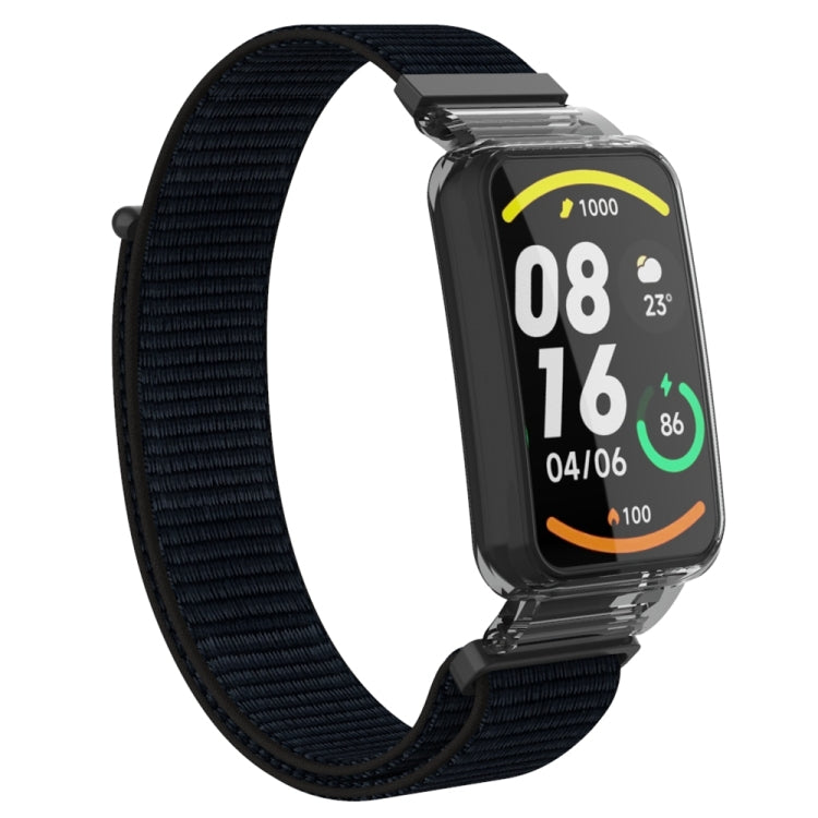 Integrated PC Protective Case + Nylon Loop Watch Band, For Xiaomi Mi Band 7 Pro