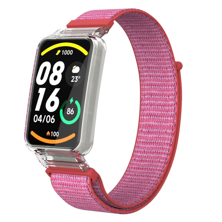 Integrated PC Protective Case + Nylon Loop Watch Band, For Xiaomi Mi Band 7 Pro