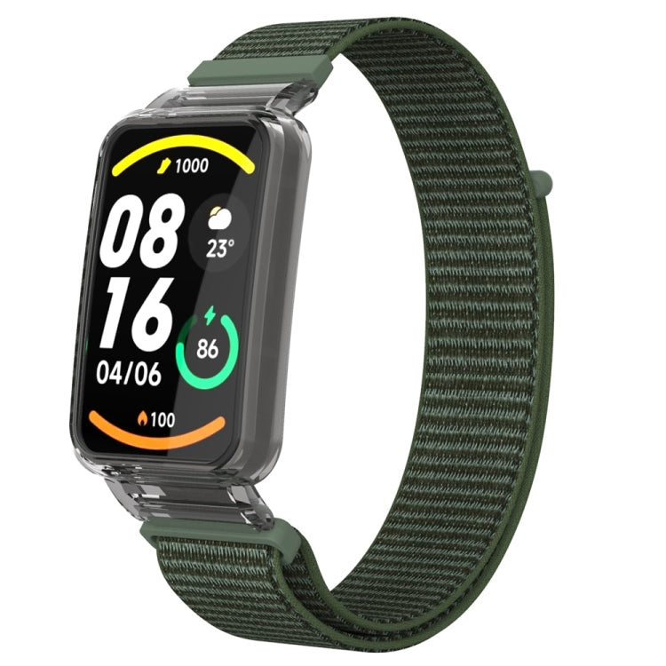 Integrated PC Protective Case + Nylon Loop Watch Band, For Xiaomi Mi Band 7 Pro