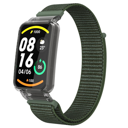 Integrated PC Protective Case + Nylon Loop Watch Band, For Xiaomi Mi Band 7 Pro