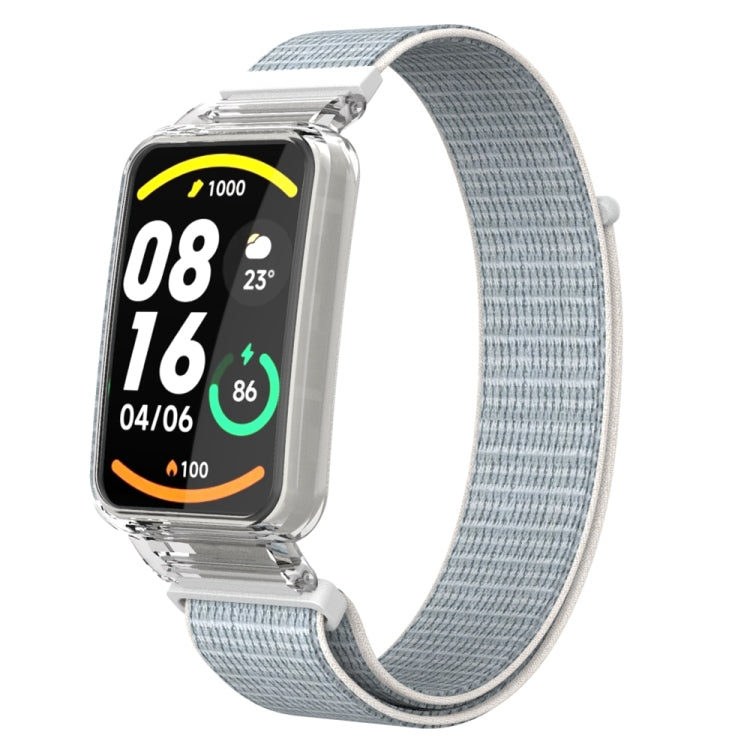 Integrated PC Protective Case + Nylon Loop Watch Band, For Xiaomi Mi Band 7 Pro