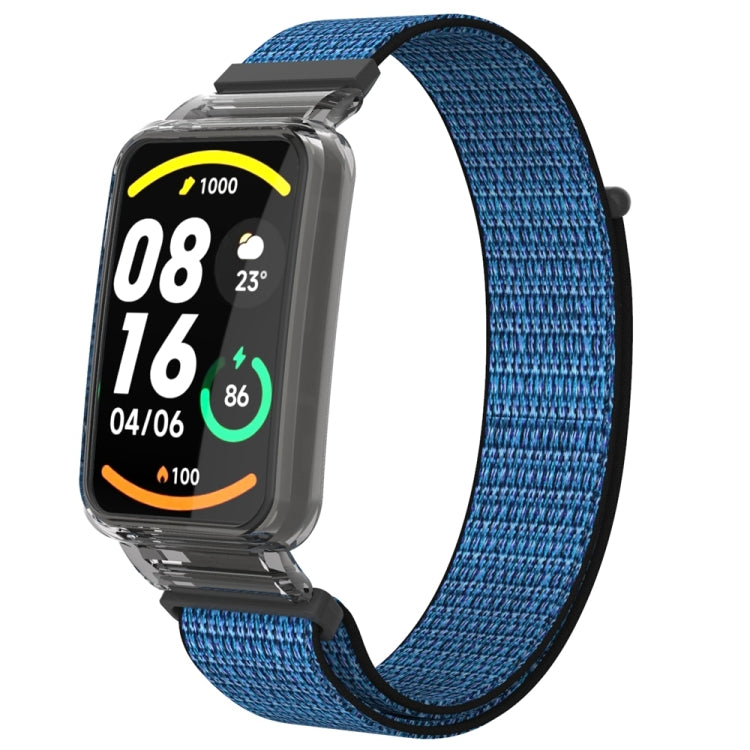 Integrated PC Protective Case + Nylon Loop Watch Band, For Xiaomi Mi Band 7 Pro