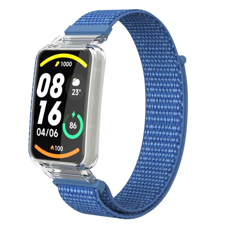 Integrated PC Protective Case + Nylon Loop Watch Band, For Xiaomi Mi Band 7 Pro