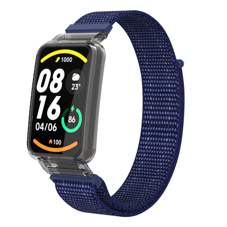 Integrated PC Protective Case + Nylon Loop Watch Band, For Xiaomi Mi Band 7 Pro