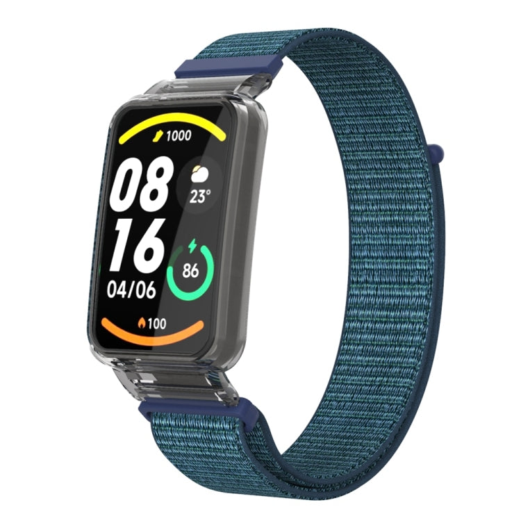 Integrated PC Protective Case + Nylon Loop Watch Band, For Xiaomi Mi Band 7 Pro